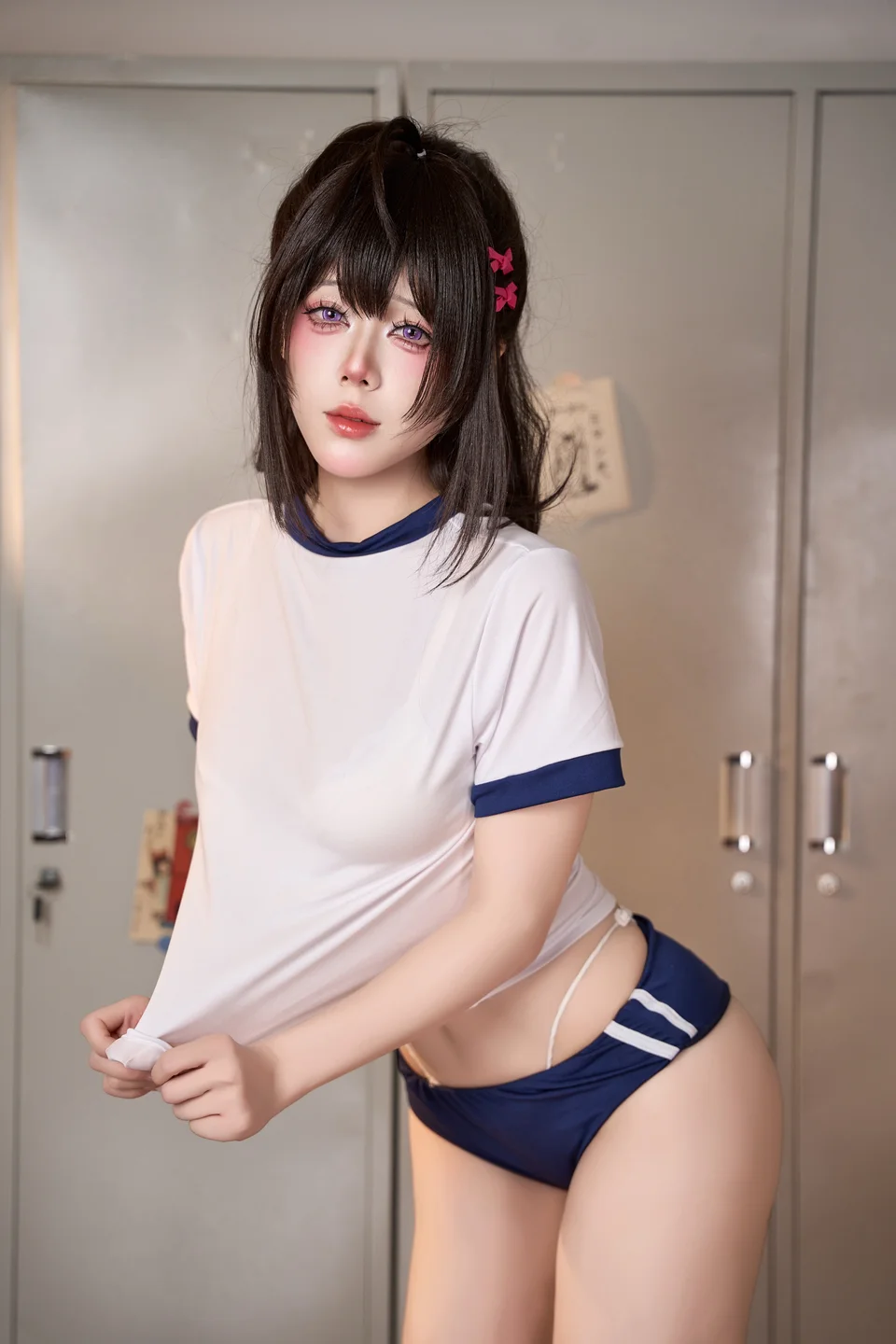 九言 - 棕色尘埃2 罗安 体操服 [75P-969MB] tg@simisebaisi 【丝足阁】001.webp